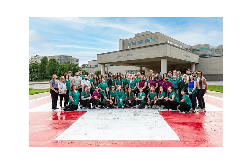 group of nurses in front of RRMC