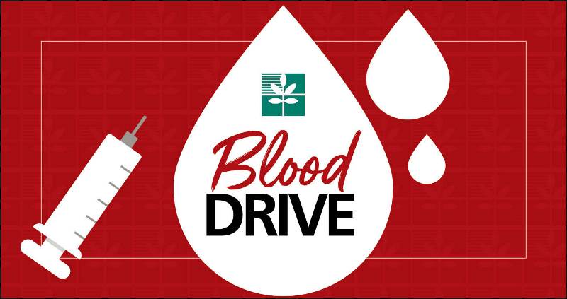Riverside blood drive banner