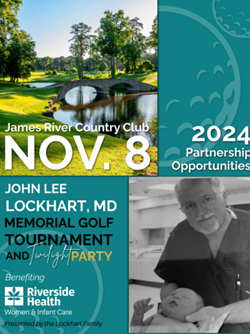 John Lee Lockhart, M.D. Memorial Golf Tournament 2024 Sponsorship Packet 